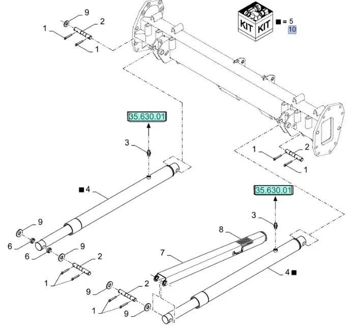 87637838 - комплект модернизации